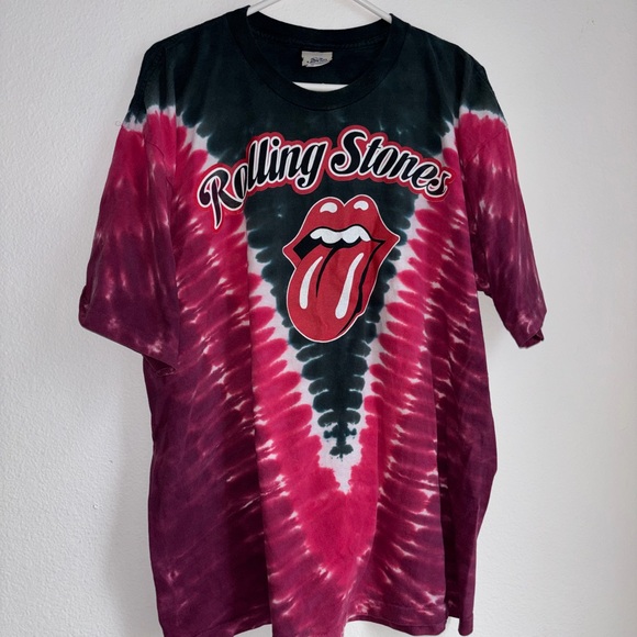 Liquid blue Rolling Stones Tie-Dye T-Shirt XL - Picture 2 of 6